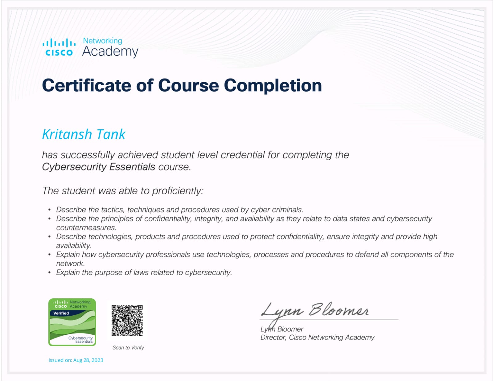 Cybersecurity Essentials