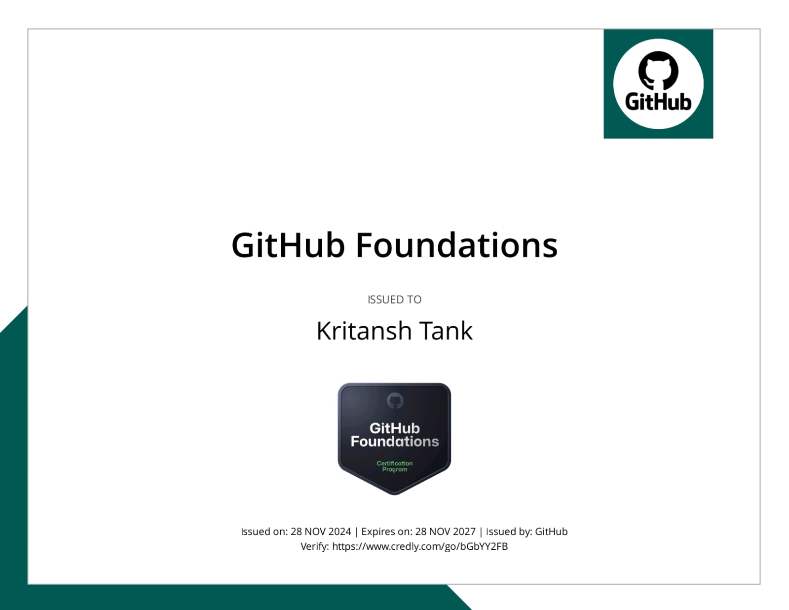 GitHub Foundations